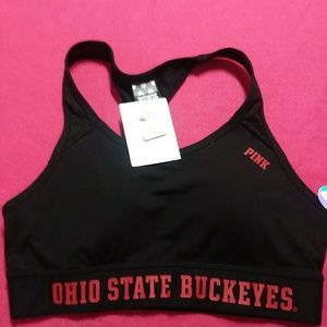 PINK OHIO STATE ULTIMATE SPORTS BRA.